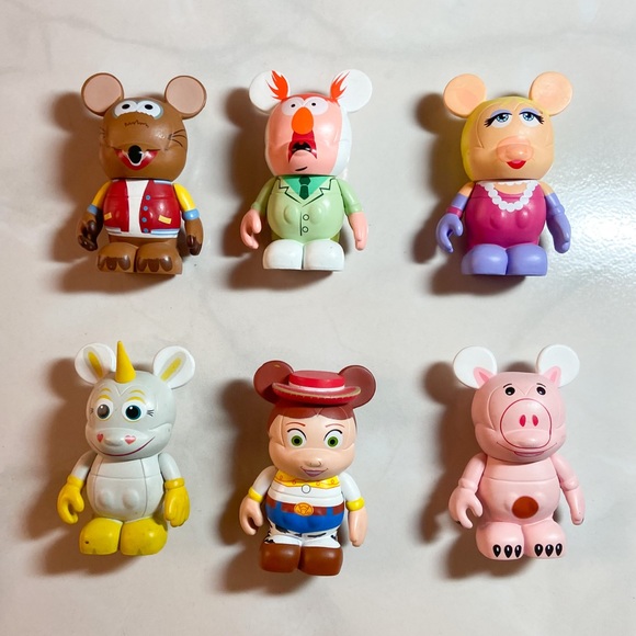 Disney Other - Disney Vinylmation Lot Toy Story and Muppets